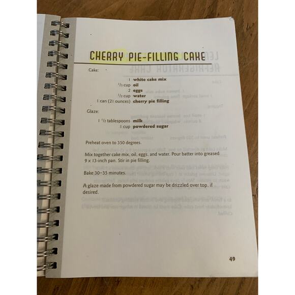 101 Things To Do With a Cake Mix 2002 Cookbook Stephanie Ashcraft Spiral Bound - Picture 6 of 11